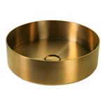 Waskom Lanesto Vanity 40x11,5 cm Goud (excl kraan incl waste)