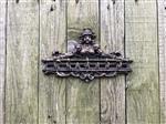 Decoratieve sleutelhouder met fraai beeld, met 7 haken