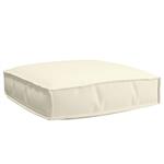 vidaXL Kussen Crème 60 x 60 x 12 cm Oxford Stof
