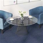 vidaXL Vloertegel Gestreept Blauw 50 x 50 cm 4 pcs PP en Bitumen