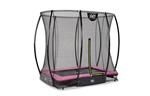 Inground trampoline met veiligheidsnet (rechthoek)