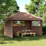 vidaXL Partytent Bruin 292 x 440 x 315 cm Oxford Stof