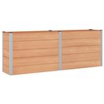vidaXL Verhoogde plantenbak Bruin 250 x 50 x 91 cm