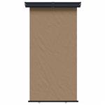 vidaXL Zijscherm Balkon 100% polyester ijzer staal