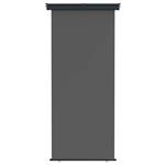 vidaXL Zijscherm Balkon 100% polyester ijzer staal