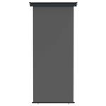 vidaXL Zijscherm Balkon 100% polyester ijzer staal