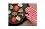 Sensorische speelstenen - pizza toppings