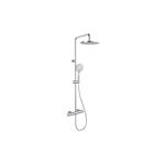 Douchesysteem Plieger Voda Thermostatisch met Douchekraan, Hoofddouche, Handdouche en Doucheslang HO