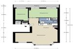 Appartement Gibraltarstraat in Amsterdam