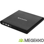 Verbatim External Slimline CD/DVD Writer optisch schijfstation DVD±RW Zwart