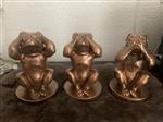 Stafford Bully hondenbeeldjes set van 3 aanbieding