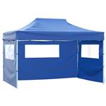 vidaXL Partytent Blauw 291 x 431 x 315 cm Oxford Stof
