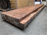 8x15 cm hard hout ruw 550cm