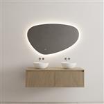 Onderkast Gliss Design Timotheus 120 CM 2 laden Incl Topplaat Ash Grey