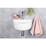 Fonteinset Differnz Demi 30x25x11 cm Wit Koudwater kraan