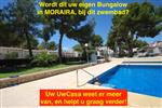 Uw eigen Bungalow bij zwembad in MORAIRA met