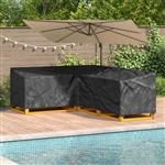 vidaXL Meubelhoes Zwart 260 x 210 x 80 cm 210D Oxford Stof