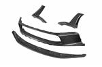 Dit betreft een Porsche 911 992 GT3 RS Carbon voorbumper voorlip splitter set