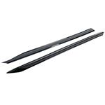 Dit betreft een set BMW G60 G61 Glans zwarte MPE side skirt extensions