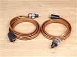 Wireworld Gold Electra 5.2 silver high end audio power cables 2,0 metre (2 available)