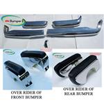 Mercedes Pagode W113 bumpers with overriders