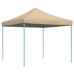 vidaXL Partytent Beige 292 x 292 x 315 cm Oxford Stof