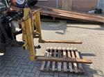 Palletdrager met opklapbare vorken