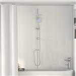 vidaXL Douche systeem Zilver 47 x 20 x 95 cm Roestvrij staal