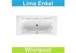 Ligbad Riho Lima 190x90 cm Whirlpool Enkel systeem