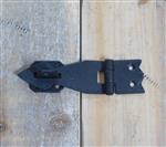 Antiek-look, sluitbare scharnier, antieke fitting, doosbeslag getextureerd-11,5 cm