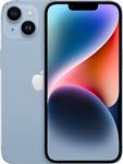 Nieuwstaat Apple iPhone 14 (model 2022) blauw 128GB + 12 maanden garantie
