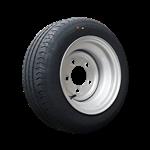 Linglong Luchtband + wiel 185/60 R12C R701 M+S + 7.00x12 ET0 94/140/5 104/101 N staal zilvergrijs