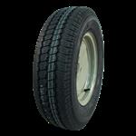 GT radial Luchtband + wiel 175 R14C Maxmiler X 8PR + 5Jx14H2 ET0 60/100/4 99/98 N staal zilvergrijs