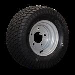 BKT Luchtband + wiel 20x8.00-10 LG-306 6PR + 6.00x10H2 ET-4 94/140/5 staal zilvergrijs