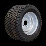 BKT Luchtband + wiel 27x8.50-15 LG-306 4PR + 7Jx15 ET0 94/140/5 88 A6 staal zilvergrijs