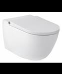 Douche WC Rapotec RapoWash Vital L met Afneembare Verwarmde Zitting & Meerdere Spoel- & Droogopties 