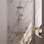 Regendouche Brauer Chrome Showerpipe Met Thermostaat 30cm 3 Standen Messing Chroom