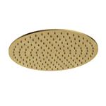 Hoofddouche Hotbath Archie 30 CM Geborsteld Messing PVD
