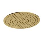 Hoofddouche Hotbath Archie 30 CM 8mm Geborsteld Messing PVD
