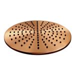 Regendoucheset Opbouw Brauer Copper Carving 30 cm Thermostatisch met Staaf Handdouche Geborsteld Kop