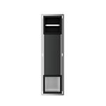 Toiletrolhouder Zonder Klep en Reserverolhouder Inbouw BWS Milan Mat Zwart