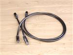 AudioQuest Diamond Hyperlitz X2 full silver high end audio interconnects XLR 1,0 metre