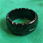 Bow and Crossbones, Fakelite Bangle.