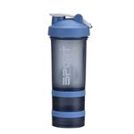 Fitnessbeker met proteinecompartement - 550ml