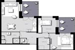 Appartement Grasweg in Amsterdam