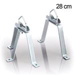 Muurbeugel M-beugel set 28cm