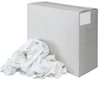 Witte tricot lappen per 10kg in witte of bruine doos WTL10