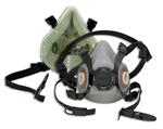 Gerson Reusable Halfgelaatsmasker 9211E2B-9311E2B met verwisselbare patronen en voorfilters A2 FFP2 