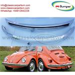 VW Beetle year 1968 bumpers by stainless steel new