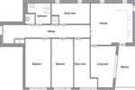 Appartement Janusz Korczakstraat in Amsterdam